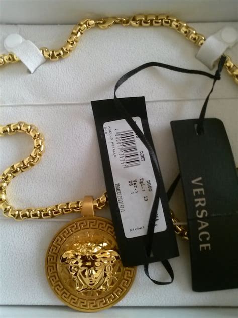 versace basket chain|authentic versace jewelry.